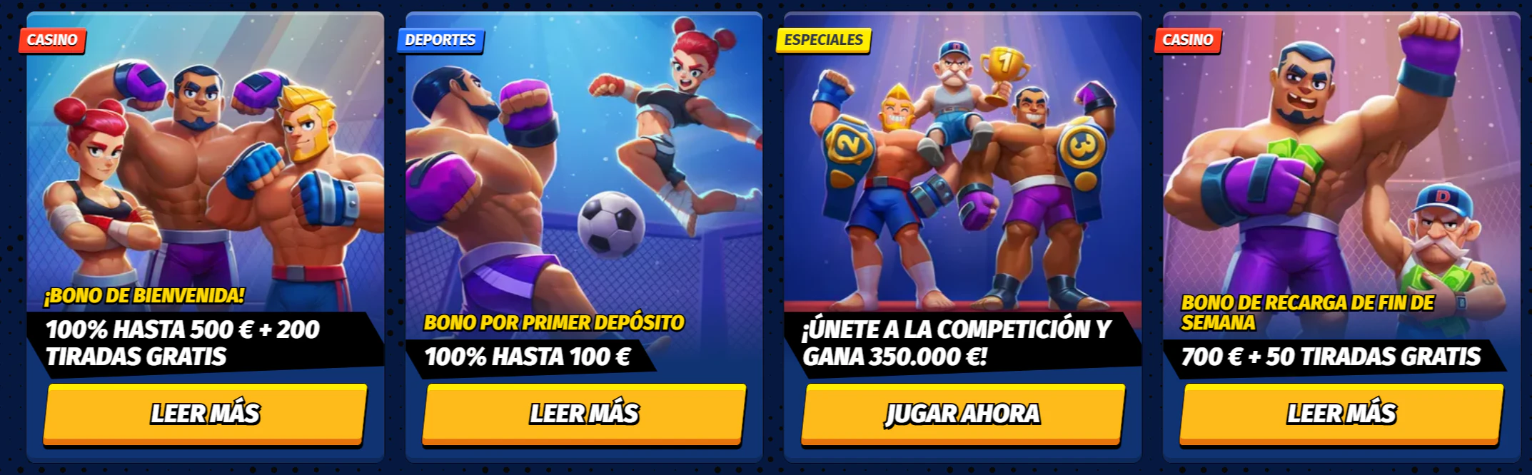 Promociones y bonos deportivos en bigclash